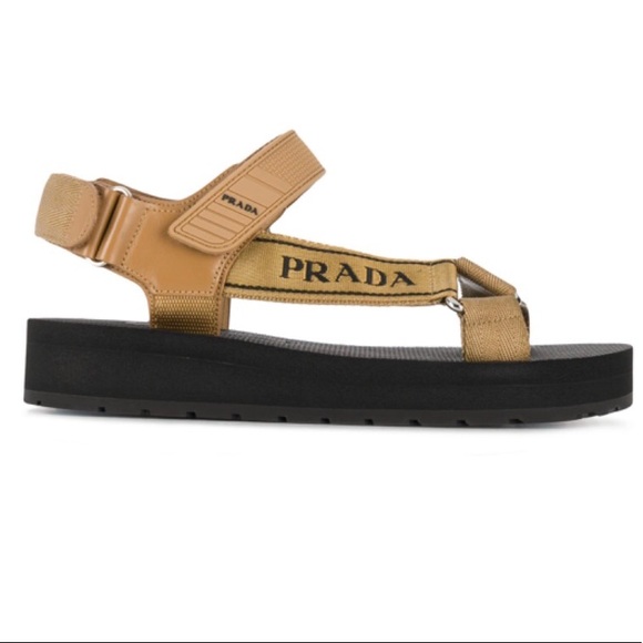 Cloth Sandals Prada Multicolour Size 43 EU In Cloth 2025